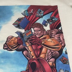 Vtg 90s Ultraverse Comics T Shirt L Hanes Graphic Single Stitch Origins Malibu