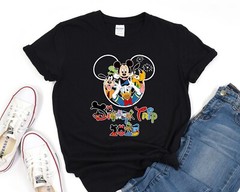 Mickey and Friends Disney Trip 2025 Family Matching Shirt, Mickey and Minnie Ear