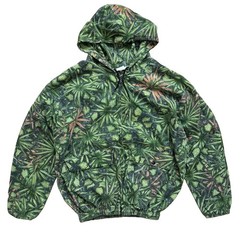 Vintage DK Flatwoods Florida Camo Hunting Jacket XL Full Zip Hooded USA Made