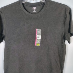 Lot of 6 Athletic Works Mens Small Black Tri-Blend Moisture Wicking T-Shirts NEW