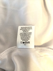 ATHLETIC WORKS DriWorks White Short Sleeve Crew Neck Jersey T-Shirt Sz 2XL
