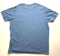 Mutual Weave Men’s 3XLT Crew Neck Blue Pocket T-Shirt Short Sleeve Pre-owned