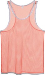Zonbailon Mens Tank Sexy Mesh Vest Breathable See Through Sleeveless Sleepwear