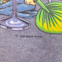 Vintage Signal Tank Top Mens Large Purple 1994 Climate Control Artwear USA Made