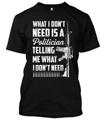 Second Amendment Riffle Guns Rights New Men’s Shirt Pro-Guns Molon labe AR15 Tee