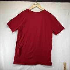 Nike Air Jordan Retro 11 XI Jumpman Graphic T-shirt Red Mens Large Slim Athletic