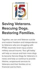 K9’s For Warriors T Shirt Size Large K9s Strong USA Flag Service Dog USA