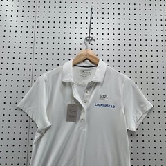 NEW Peter Millar Polo Shirt Womens M White UPF 50+ Sun Protection LIONSHEAD $75