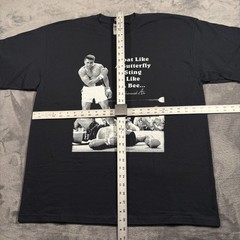 Vintage Muhammad Ali Float Like A Butterfly Sting Like A Bee T-Shirt Men’s XL
