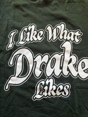 Drake It’s All A Blur Tour ‘I Like What Drake Likes’ Green Graphic T-ShirtCrack