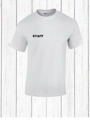 Staff T-Shirt Event Staff Uniform Employee Party Security Tee Shirt