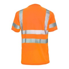 L&M Hi Vis T Shirt ANSI Class 3 Reflective Tape Safety Long Short Sleeve