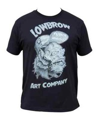 NEW Men’s Black Market Art Lowbrow Swamp Monster Trash Tattoo T-Shirt