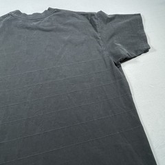 Uni/Form 100% Supima Cotton Subtle Striped Design Boxy Heavy weight Tee Shirt L