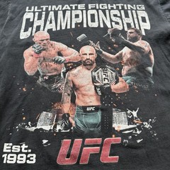 UFC Ultimate Fighting Championship Promo AOP T-Shirt Sz Large Double Sided