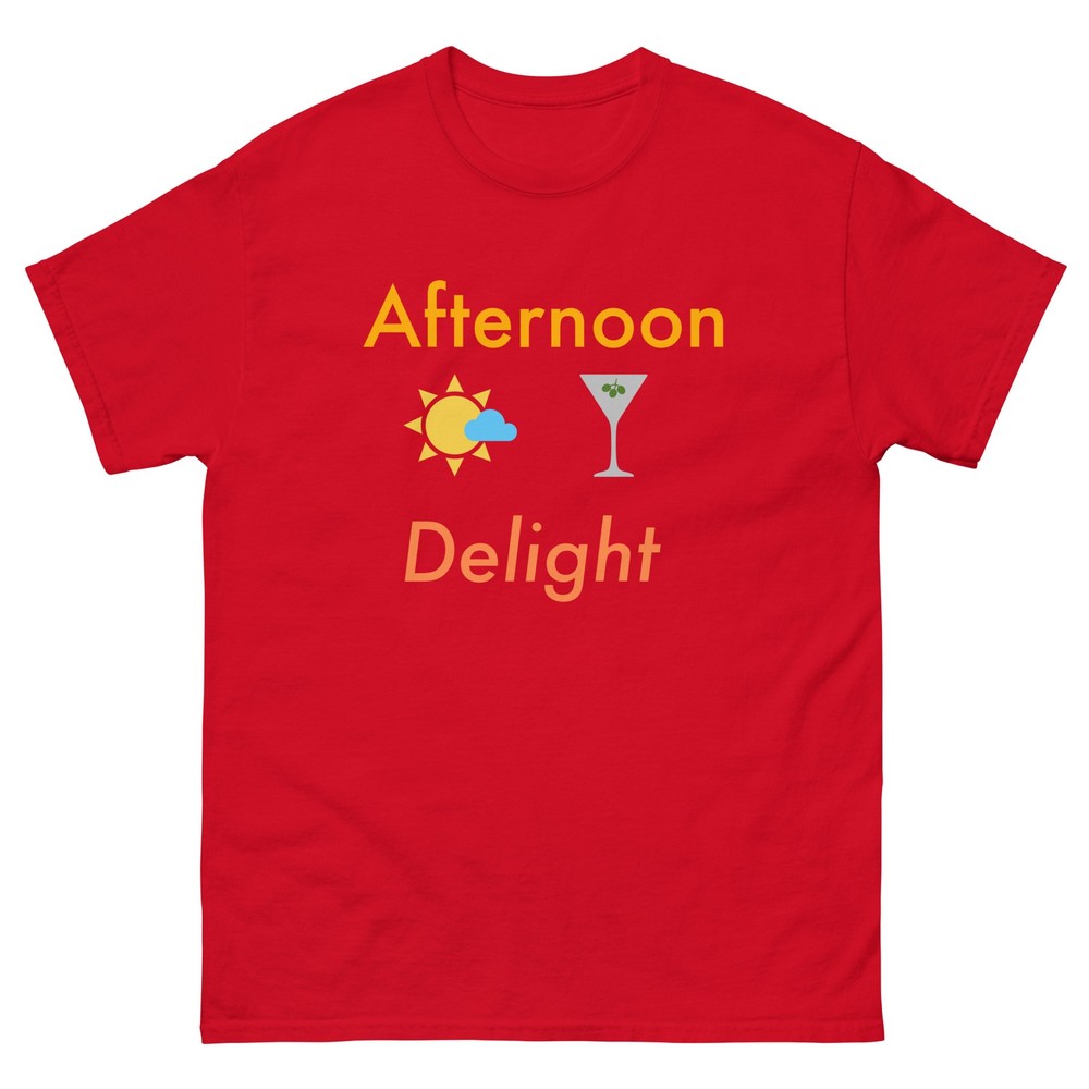 Afternoon Delight T-shirt Funny T-shirt. Multiple Sizes And Colors Available