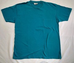 90’s Vintage Shirt M.R. Ducks OCMD ’95 Teal Graphic Chest Pocket Duck Tee Sz XL