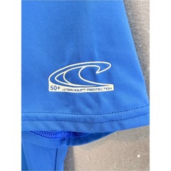 O’Neill Men basic skins short sleeve Rash guard Tee 50+ UPF top pacific blue XL