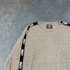 American Eagle Outfitters Flex Shirt Mens Medium Gray Long Sleeve Streetwear