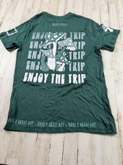 Eighty Eight Brand T-Shirt Men’s Size Small Dark Green No Time Like The Present
