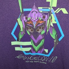 EvanGelion 1.0 Sz MED You Are Not Alone Lootcrate anime Graphic Tee shirt 826