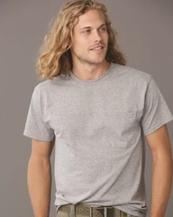 Jerzees Dri-Power 50/50 T-Shirt with Pocket on chest – 29 MPR
