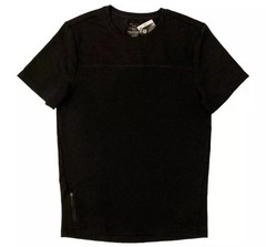 Member’s Mark Shirt Men’s Medium Zip Media Pocket Short Sleeve Luxe Tee