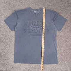 VTG 90s Y2K Pepsi 100% Guaranteed Soda Promo XL Blue Short Sleeve T-Shirt