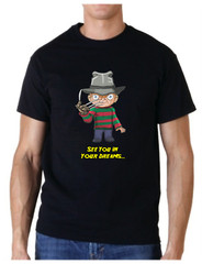FREDDY KRUEGER CUSTOM T-SHIRT ADULT AND YOUTH SIZES