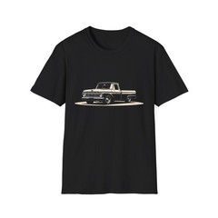 1966 Ford F-100 T-Shirt Classic Pickup Truck Tee Vintage F100 Custom Cab Shirt