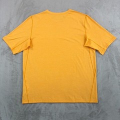 Arc’teryx Cormac Crew Neck Logo T Shirt Mens Large Yellow Performance Hike NWOT