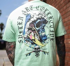 Sullen Art Collective Death Swell Premium SCM6308 Short Sleeve T-shirt For Men