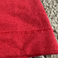 VINTAGE Karl Kani Shirt Men Large Red Single Stitch Logo Made in USA Hip Hop 90s