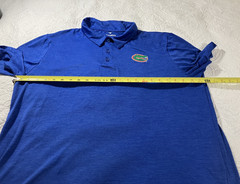 Fanatics Florida Gators Performance Polo Shirt Men’s XL Royal Blue NCAA Golf