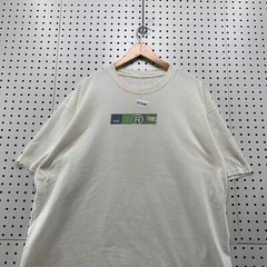 Vintage 90s Mossimo Box Logo Shirt Mens 2XL White Short Sleeve Surf Skate
