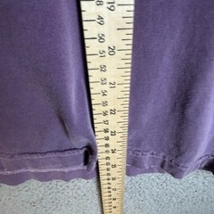 Machus Private Label Vintage Wash Purple T Shirt Size Small / Medium Boxy Pdx