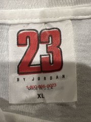 Vintage 1990 Flight #23 Michael Jordan Excuse Me T-Shirt White Men’s XL Bulls