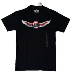 NWT Marvel Men’s Graphic T-Shirt Black Short Sleeve – Size Small – FREE SHIPPING