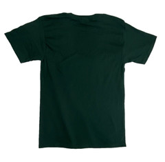 Hanes Heavyweight 50/50 Blank T Shirt NOS Dark Green Size Small Vintage