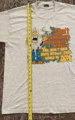 Vintage Dope 420 Hippie T Shirt Single Stitch XL 80s Peace Marijuana Stoner