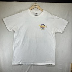Vintage 90s Hard Rock Cafe San Juan Puerto Rico Souvenir USA Large HEAVY TEE