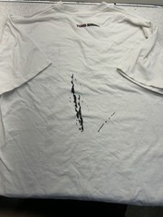Square Enix Tomb Raider Yazbek White T-Shirt Sz. XL