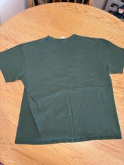 McDonald’s McGold Card Receipt Thank You Employee T-Shirt Green – Size Mens XL