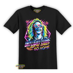 Beetlejuice Daylight Come and Me Wanna Go Home T-Shirt Black S-3XL