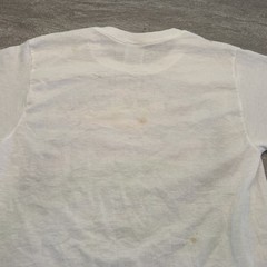 Vintage 90s Airbrush Aspen Colorado Mountain Bear Nature Shirt Large White Art