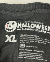 Halloween Glow In The Dark Men’s XL Fright Rags Graphic Tee Shirt NEW