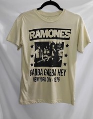 Ramones Gabba Gabba Hey New York City 1976 Graphic Band T-Shirt Men’s Size Med
