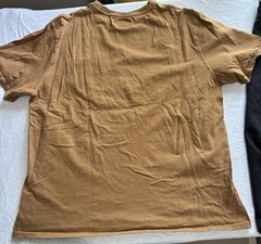 Wrangler Workwear Pocket Tee 2-Pack XL Black Camel Utility Essentials