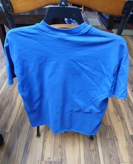 Hanes Heavyweight 50/50 Dragon Ball Super Goku Blue Graphic Tee Youth XL