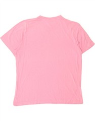DIADORA Mens Graphic T-Shirt Top XL Pink Cotton DE58
